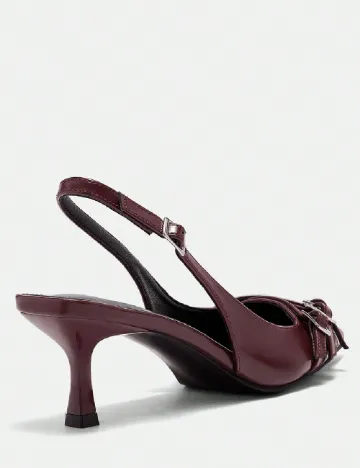 Pantofi SHEIN, visiniu