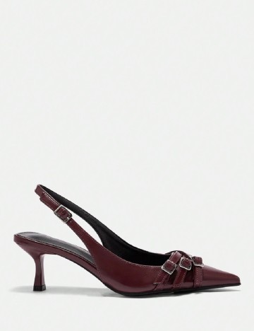 Pantofi SHEIN, visiniu