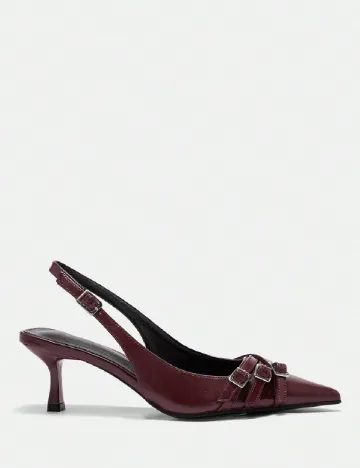 Pantofi SHEIN, visiniu