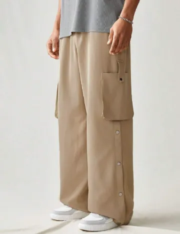 Pantaloni SHEIN, maro deschis