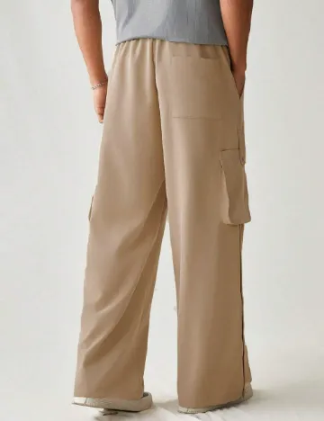 Pantaloni SHEIN, maro deschis