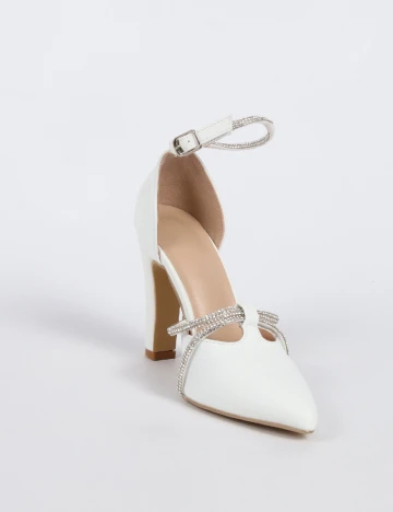Pantofi SHEIN, alb