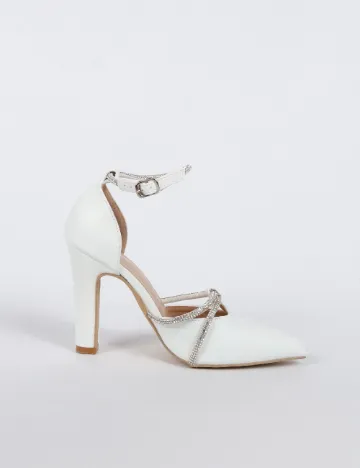 Pantofi SHEIN, alb