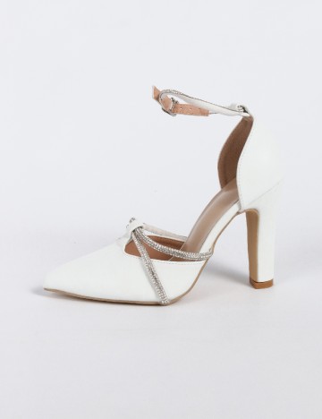Pantofi SHEIN, alb