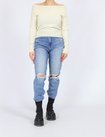 Bluza Vero Moda, ecru