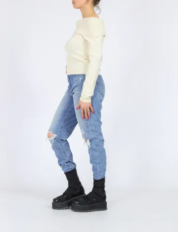 Bluza Vero Moda, ecru