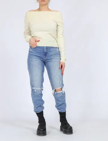Bluza Vero Moda, ecru