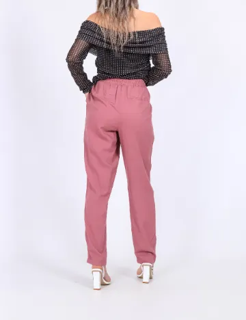 Pantaloni Vero Moda, roz