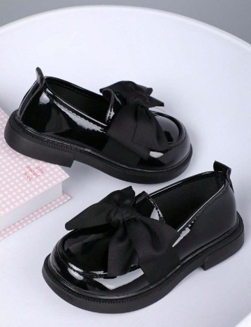 Mocasini Shein Kids, negru