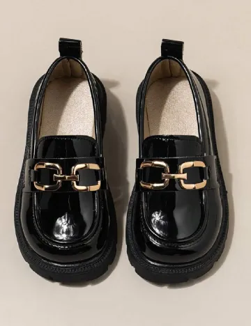 Mocasini Shein Kids, negru