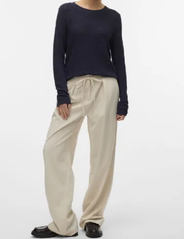 Pantaloni Vero Moda, crem