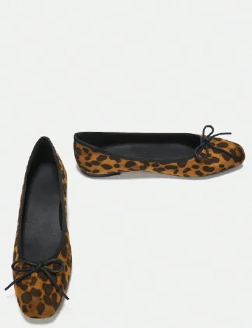 Balerini SHEIN, animal print