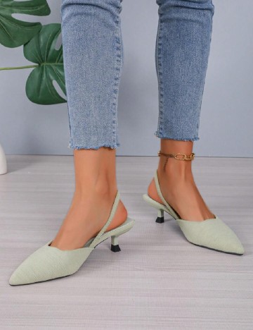 Pantofi SHEIN, verde