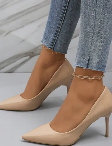 Pantofi SHEIN, crem