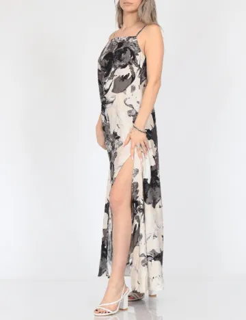 Rochie lunga Vero Moda, ecru