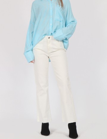 Pantaloni Vero Moda, alb