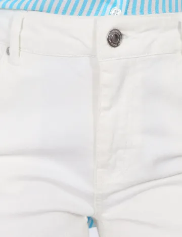 Pantaloni Vero Moda, alb
