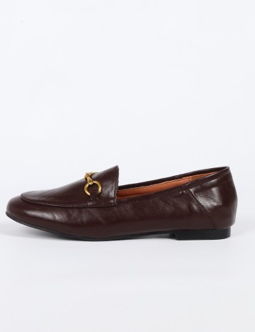 Mocasini SHEIN, maro