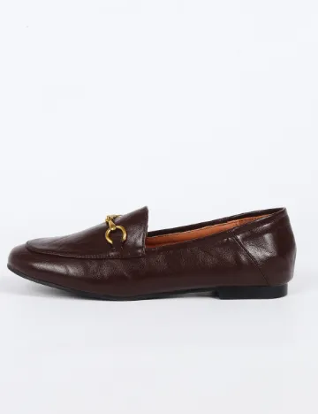 Mocasini SHEIN, maro