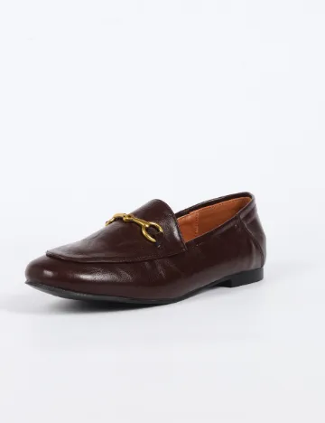 Mocasini SHEIN, maro