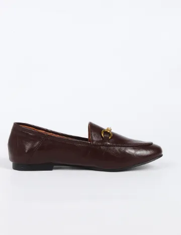 Mocasini SHEIN, maro