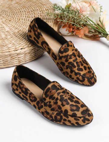 Mocasini SHEIN, animal print