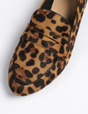 Mocasini SHEIN, animal print