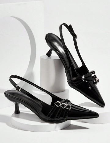 Pantofi SHEIN, negru