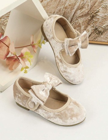Pantofi Shein Kids, crem