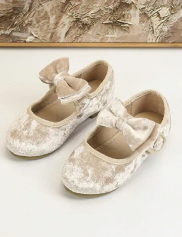 Pantofi Shein Kids, crem