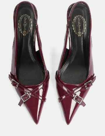 Pantofi SHEIN, rosu