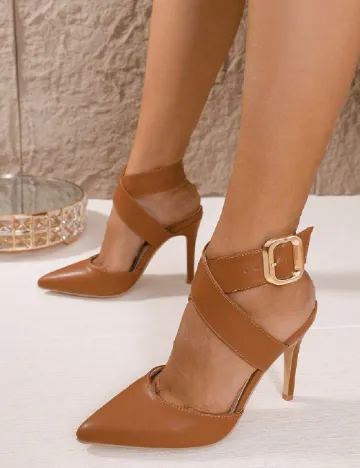 Pantofi SHEIN, maro