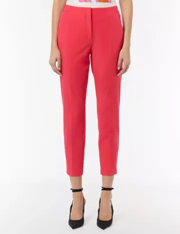Pantaloni Comma, roz