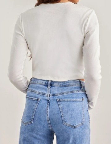 Top Vero Moda, alb