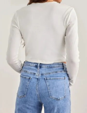Top Vero Moda, alb
