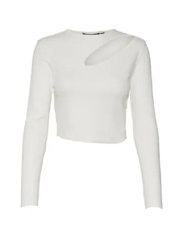 Top Vero Moda, alb