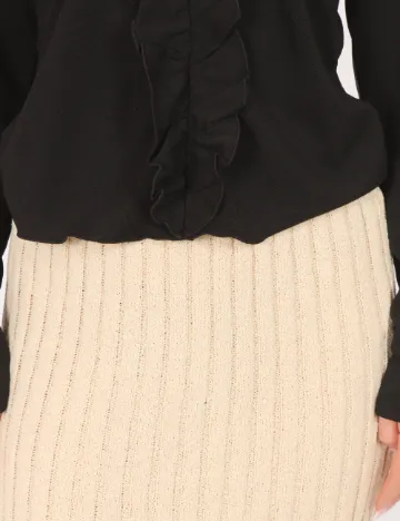 Fusta Vero Moda, crem