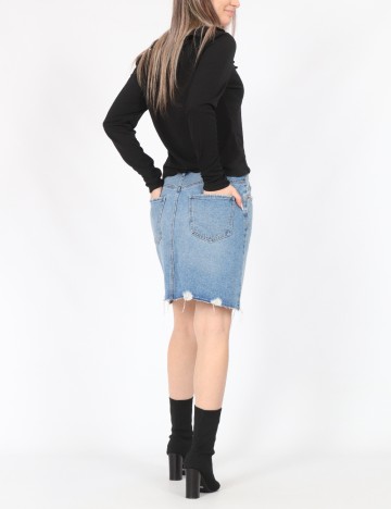 Fusta Vero Moda, albastru