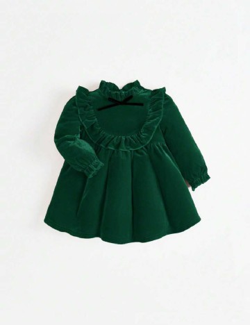 Rochie CozyCub, verde