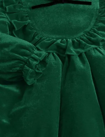 Rochie CozyCub, verde