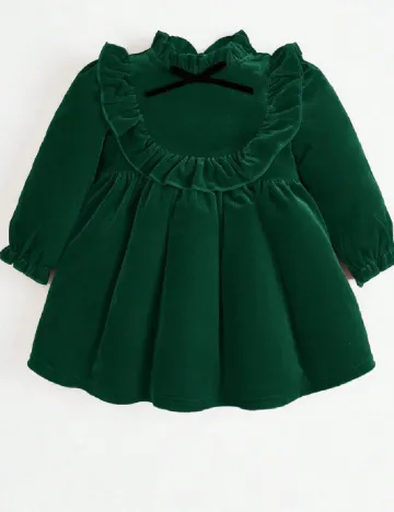 Rochie CozyCub, verde