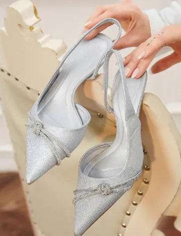 Pantofi SHEIN, argintiu