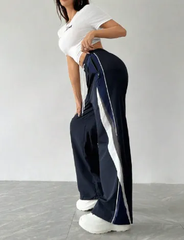 Pantaloni SHEIN, albastru