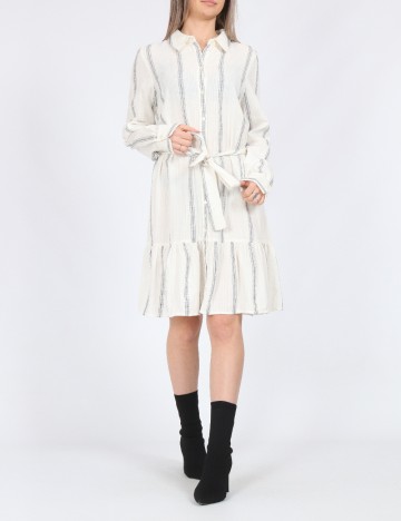 Rochie scurta Vero Moda, ecru