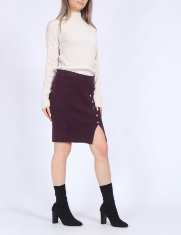 Fusta Vero Moda, pruna