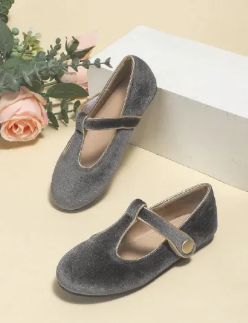 Pantofi Shein Kids, gri Gri