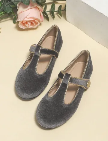 Pantofi Shein Kids, gri Gri