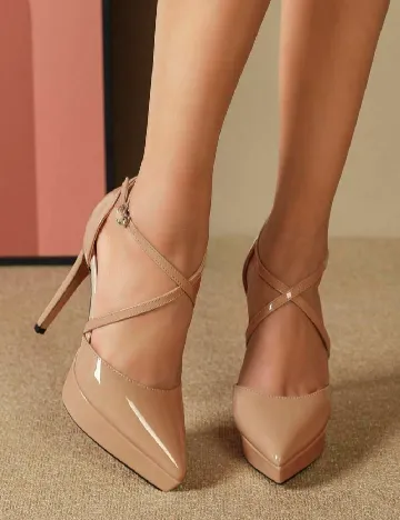 Pantofi SHEIN, crem