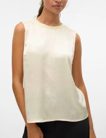 Bluza Vero Moda, crem