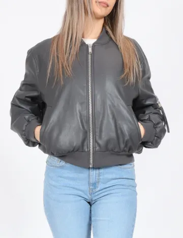 Jacheta Vero Moda, gri inchis